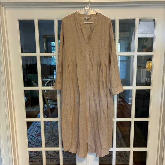 NWOT Tuckernuck Flax Lydell Maxi Dress - Picture 4 of 5